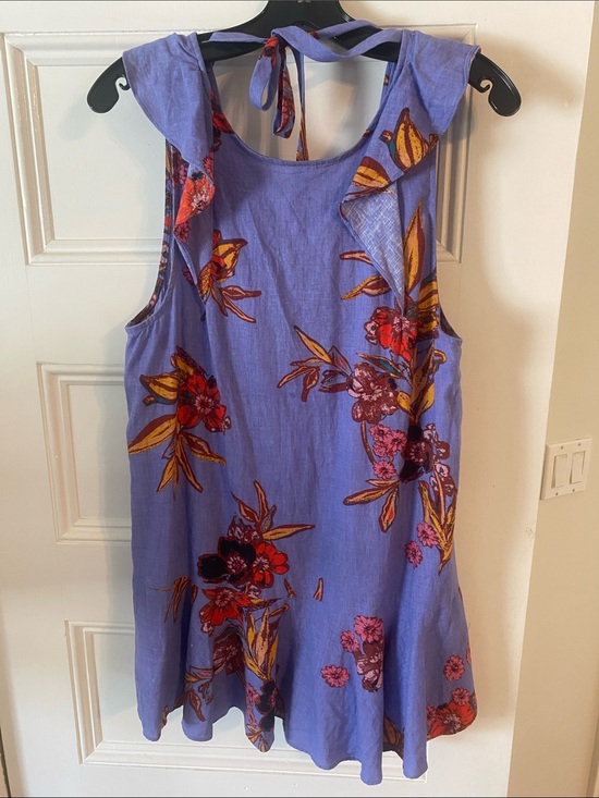 Maeve Dresses & Skirts - Maeve Lavender Floral Tie-Back Sundress